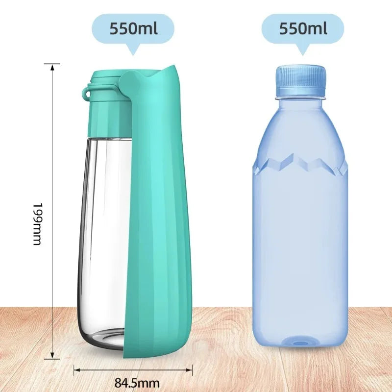 Portable Dog Water Bottle Dispenser for Small Large Dogs Foldable Puppy Outdoor Hiking Drinking Bowl French  Pet Accessories