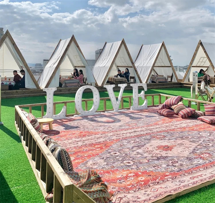 Outdoor Triangle Tent Starry Sky Rainproof Scenic Area Camping B & B