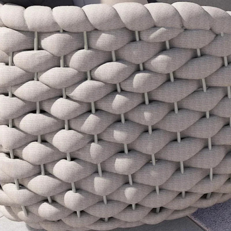 Nordic Fashion Courtyard Villa Garden Sofas Simplicity Leisurely Lazy Person's Garden Sofas Modern Outdoor Furniture Divano HBOS