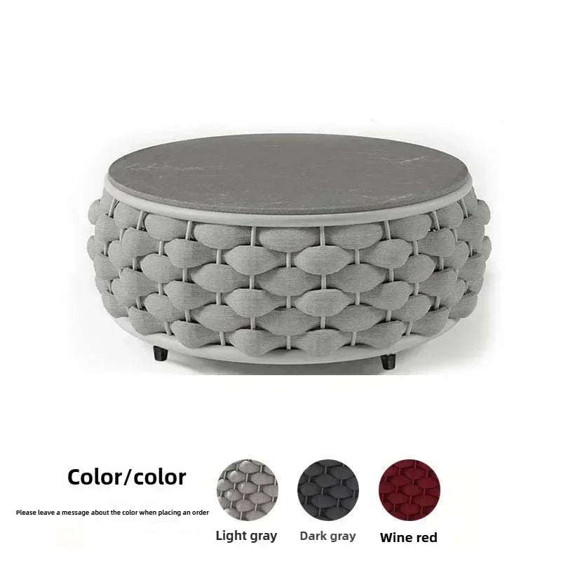 Outdoor Rattan Patio Furniture Set Cushioned Wicker Loveseat Garden Backyard Porch Sofa All Weather Durable