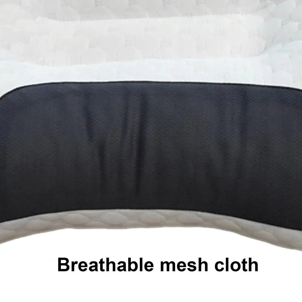 Massage Pillow Good Breathability High Resilience Fast Rebound 4 Partitions Ergonomic