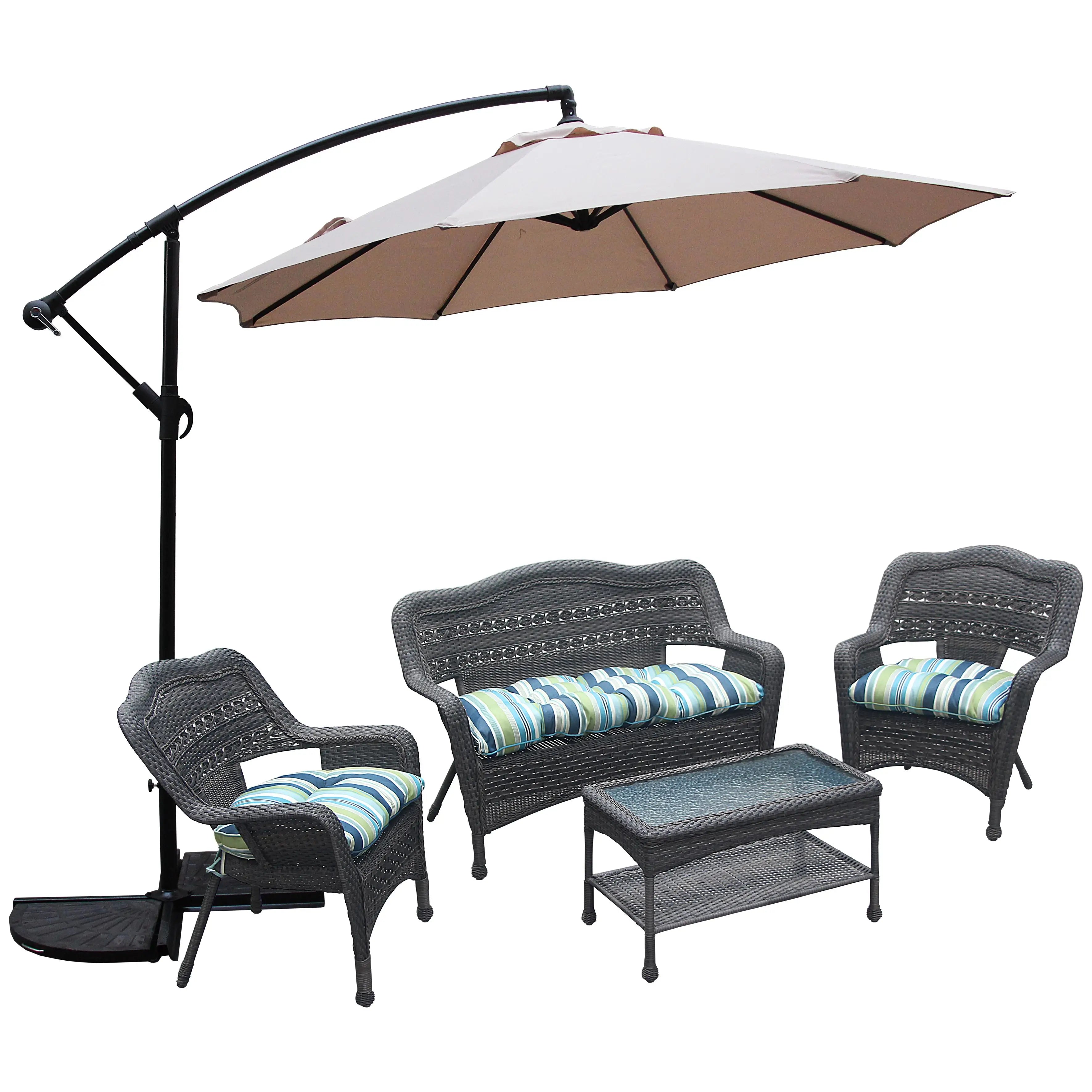 High Quality Steel Furniture Parasol Size Big Solar cantilever offset Banana Outdoor Hanging Patio Umbrella