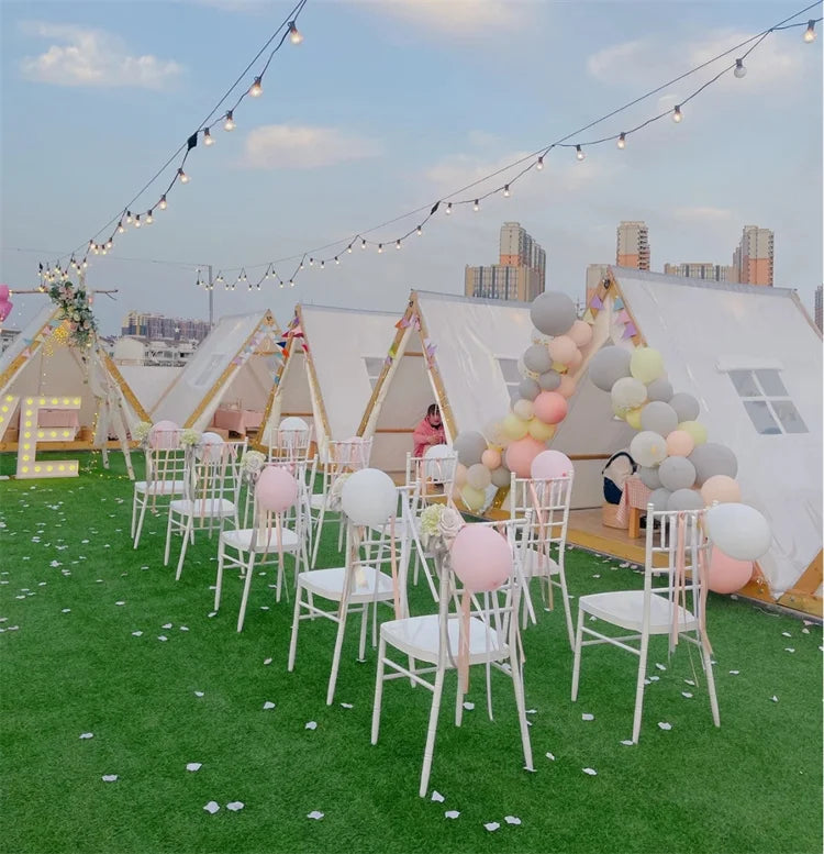 Outdoor Triangle Tent Starry Sky Rainproof Scenic Area Camping B & B