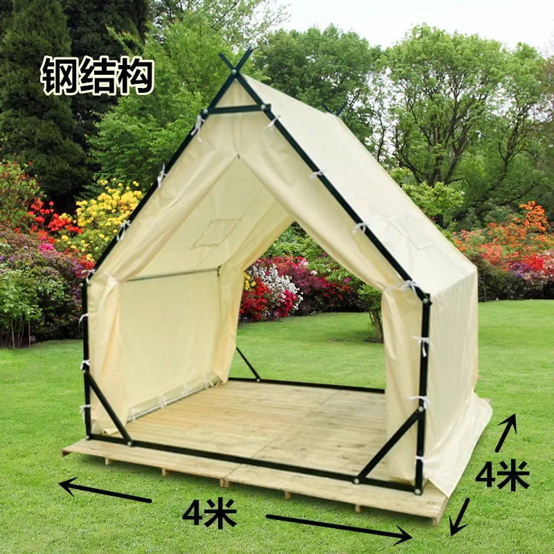 Outdoor Triangle Tent Starry Sky Rainproof Scenic Area Camping B & B