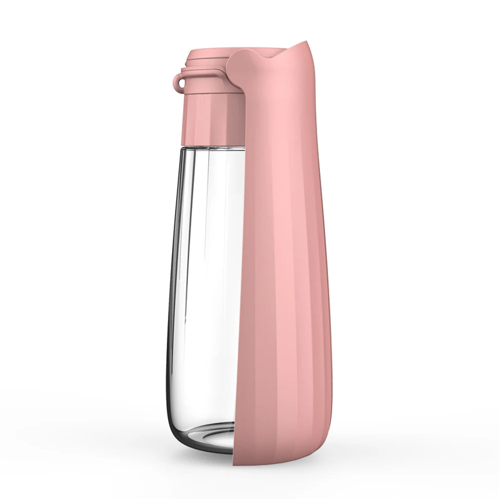 Portable Dog Water Bottle Dispenser for Small Large Dogs Foldable Puppy Outdoor Hiking Drinking Bowl French  Pet Accessories