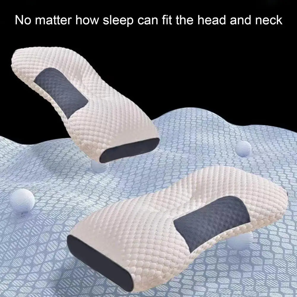 Massage Pillow Good Breathability High Resilience Fast Rebound 4 Partitions Ergonomic