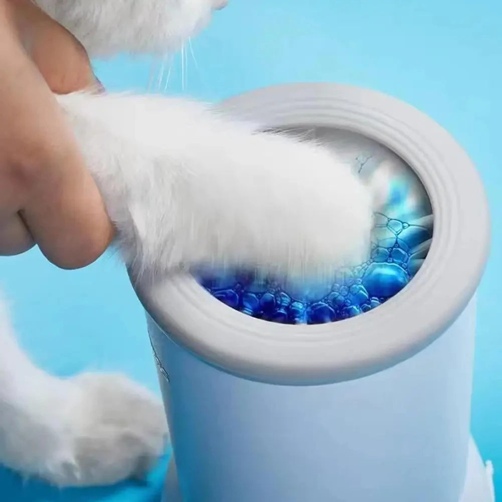 Fully Automatic Smart Pet Foot Washing Cup Low Noise Electric Paw Cleaner Quick Clean USB Powered Foot Cleaner for Pets