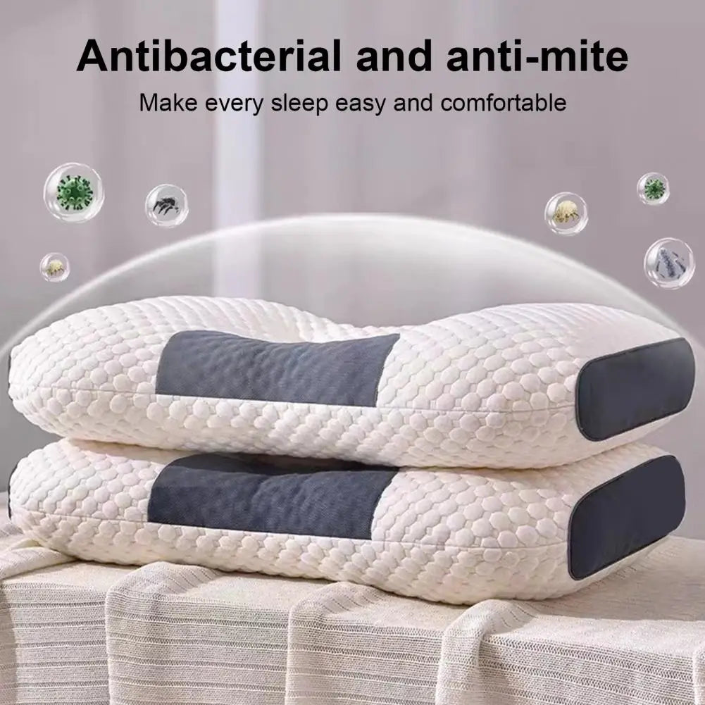 Massage Pillow Good Breathability High Resilience Fast Rebound 4 Partitions Ergonomic