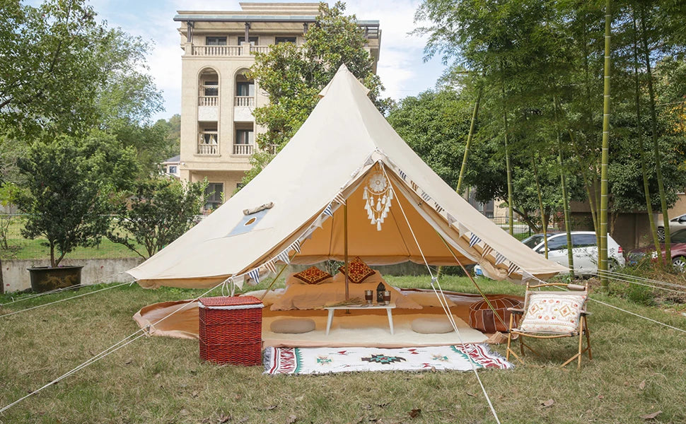 2026 Factory Cheap 3M Bell Yurt Camping Tent For Outdoor Travel