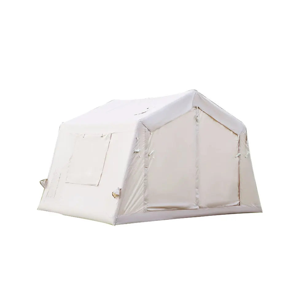 8㎡ Inflatable Camping Tent: Hand Pump, Easy Setup, 4-Season Waterproof Oxford, 4/6/8 Adults