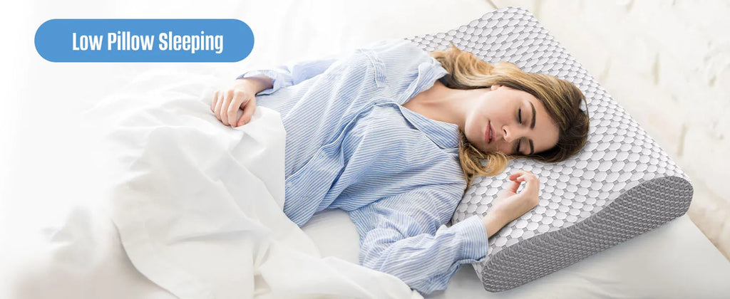 Cervical Pillow for Neck and Shoulder Pain Relief Contour Bed Pillow for Side, Back and Stomac Memory Foam Pillow for Sleeping