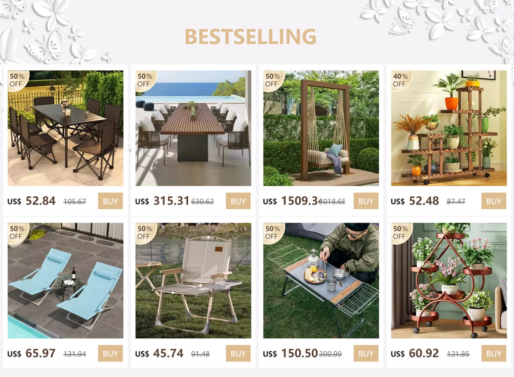 Nordic Fashion Courtyard Villa Garden Sofas Simplicity Leisurely Lazy Person's Garden Sofas Modern Outdoor Furniture Divano HBOS