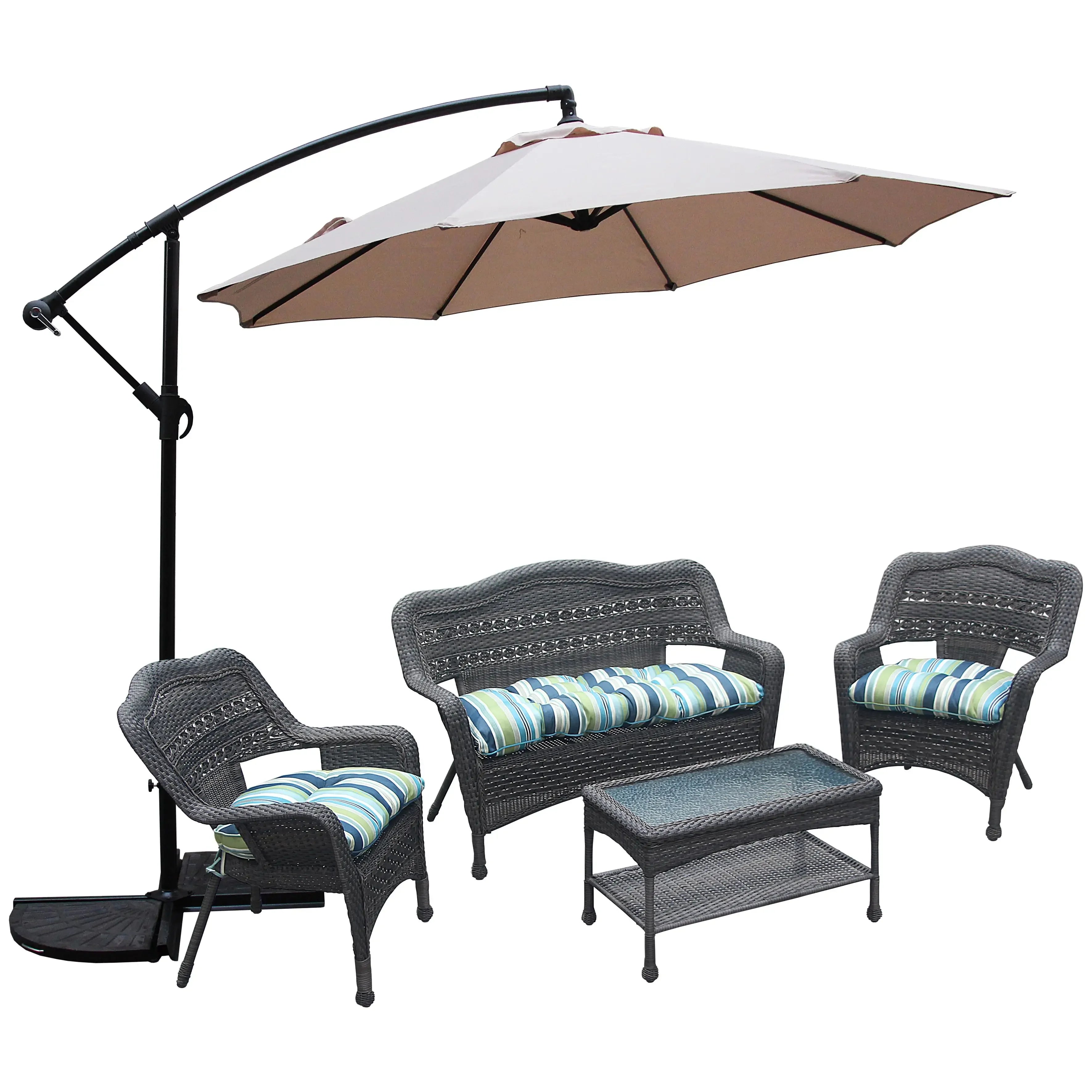 High Quality Steel Furniture Parasol Size Big Solar cantilever offset Banana Outdoor Hanging Patio Umbrella